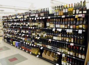 Wine Shope Aisle